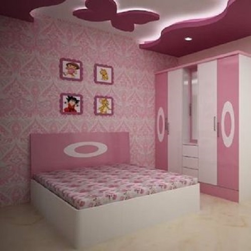 Hello Kitty Kids Room Pop Ceilingfalse Ceiling Design Freshhomez